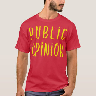 Camiseta Influencia del humor en la opinión pública