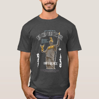 Camiseta Influenciar el estilo de chica Streetwear