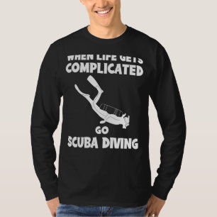 Camiseta Influir en el humor: Cuando la vida se complica, m