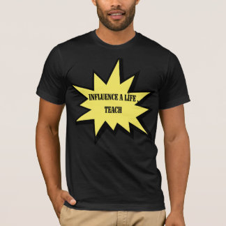 Camiseta Influir en una vida Enseñar Agradecimiento a maest