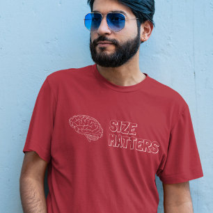 Camiseta Información académica de Size Matters