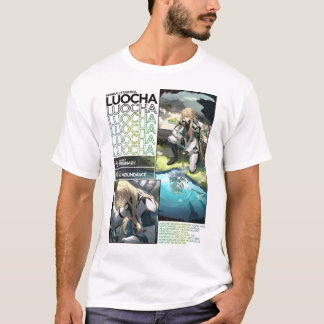 Camiseta Información de caracteres de Luocha - Ferrocarril 