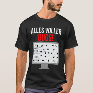 Camiseta Información del programador de computadoras para d