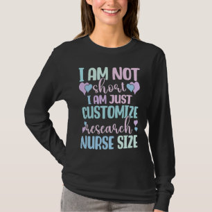 Camiseta Información Mujer Enfermería Personalizar Investig