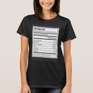Camiseta Información romana y hechos innegables