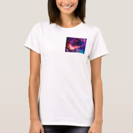 Camiseta informal de cuello redondo para todos los