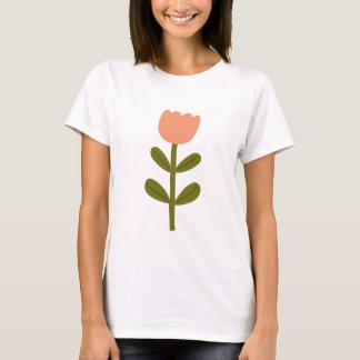 Camiseta informal de manga corta para mujer – Algo