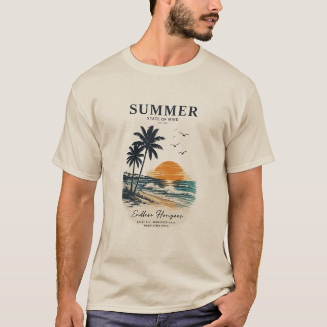 Camiseta informal moderna (Anverso)