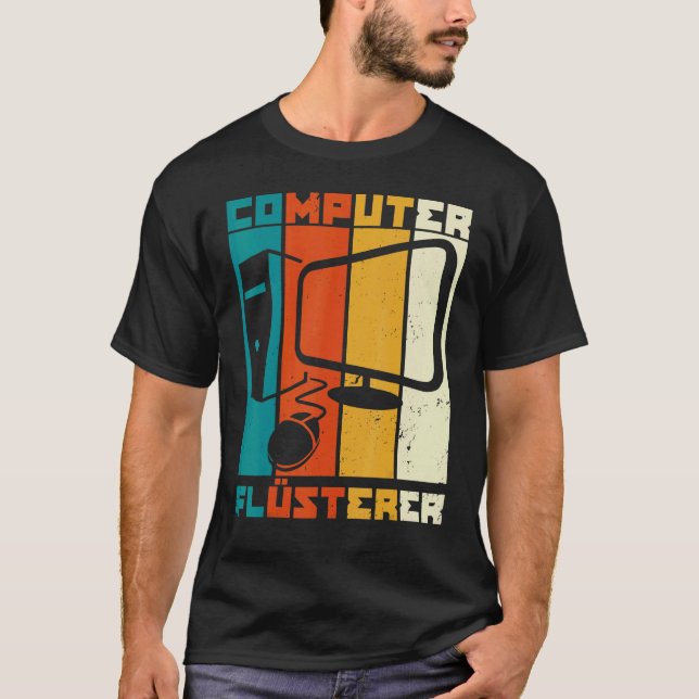 Camiseta Informático Científico Administrador Tecnológico d (Anverso)