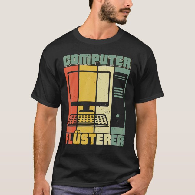 Camiseta Informático Científico Administrador Tecnológico d (Anverso)