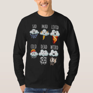 Camiseta Informe de diferencias de nubes meteorológicas Pro