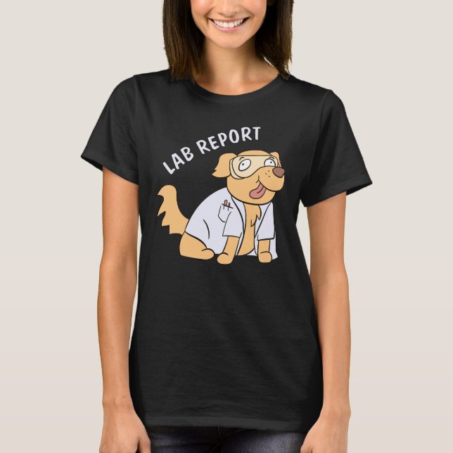 Camiseta Informe de laboratorio (Anverso)