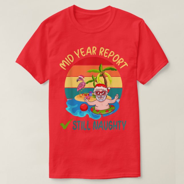 Camiseta Informe de mediados de año aún no se sabe nada de  (Diseño del anverso)