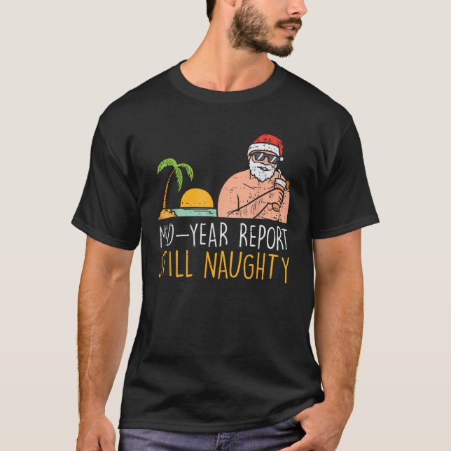 Camiseta Informe de mitad de año aún es mala fiesta en Sant (Anverso)
