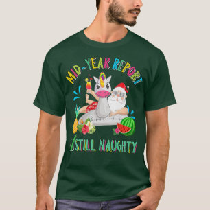 Camiseta Informe de mitad de año aún travieso - Navidades e