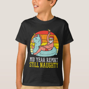 Camiseta Informe de mitad de año Todavía Santa Claus travie