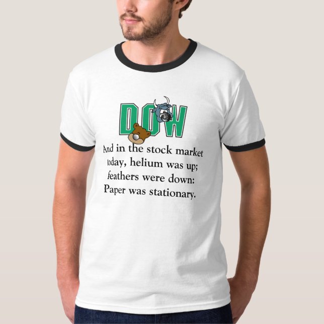 Camiseta Informe del mercado de acción (Anverso)