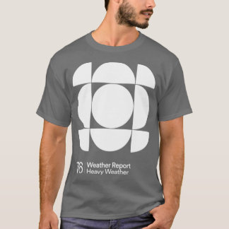 Camiseta Informe meteorológico sobre el tiempo pesado