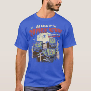 Camiseta Infosec de ciberseguridad de red zombie