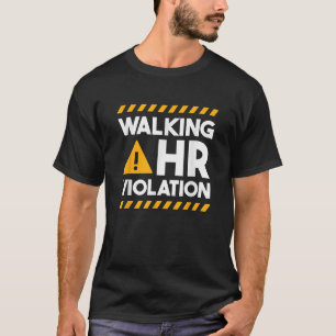 Camiseta Infracción de RRHH de Recursos Humanos