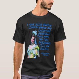 Camiseta Ingeniera Emily Warren Roebling Power Women Build