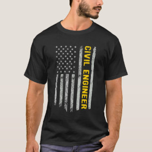 Camiseta Ingeniera Para Hombres Mujeres Ingeniera Civil Hum