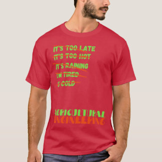 Camiseta Ingeniería agrícola