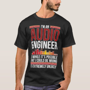 Camiseta Ingeniería de audio 1