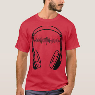 Camiseta Ingeniería de audio de ingeniería de audio