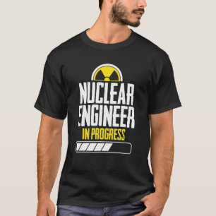 Camiseta Ingeniería de Instrucciones de Ingeniería Nuclear