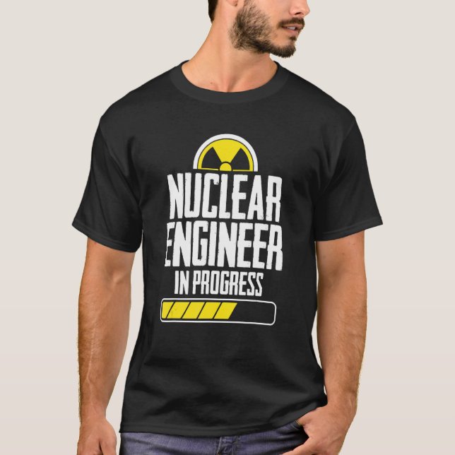 Camiseta Ingeniería de Instrucciones de Ingeniería Nuclear (Anverso)