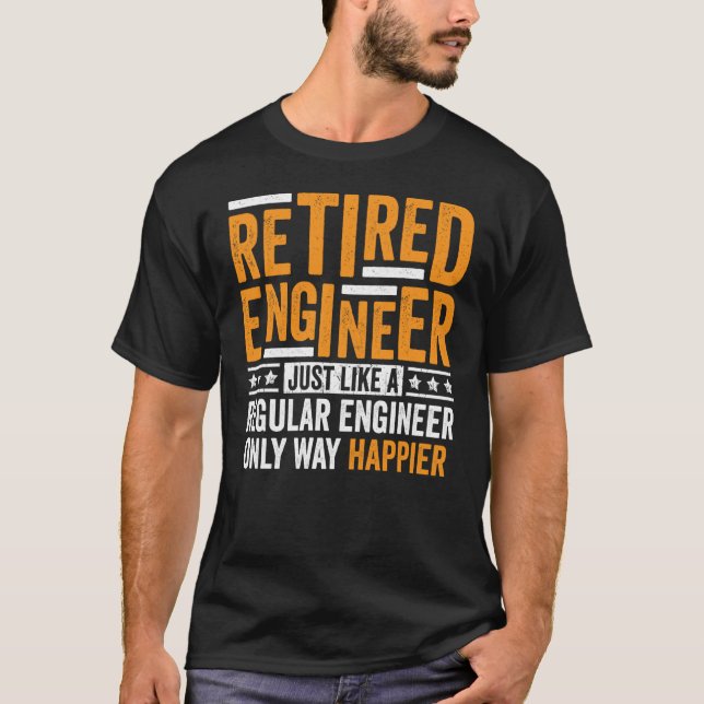 Camiseta Ingeniería de Jubilación de Aparatos de Ingeniería (Anverso)
