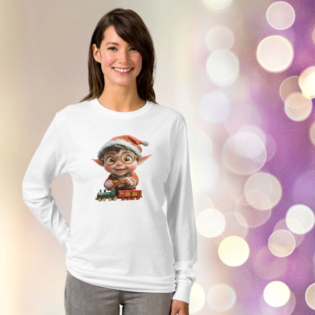 Camiseta Ingeniería de Tee de Mujeres Elf para Navidades Be (Subido por el creador)
