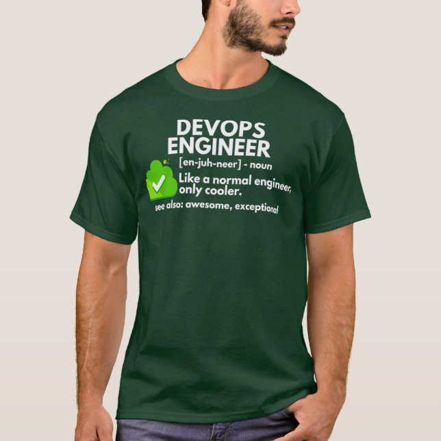 Camiseta Ingeniería divertida de definición de ingenieros d (Anverso)