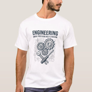 Camiseta Ingeniería: Donde la precisión se une a la pasión