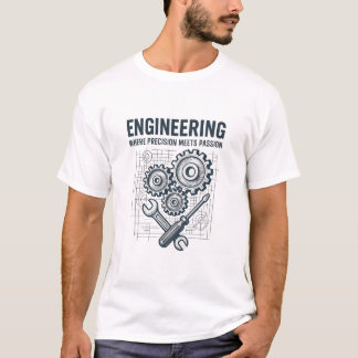 Camiseta Ingeniería: Donde la precisión se une a la pasión