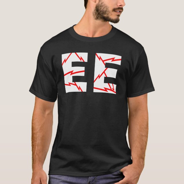Camiseta Ingeniería eléctrica EE cargada (Anverso)