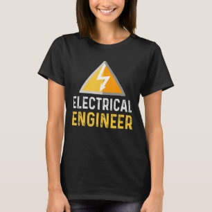 Camiseta Ingeniería eléctrica en problemas de los trabajado