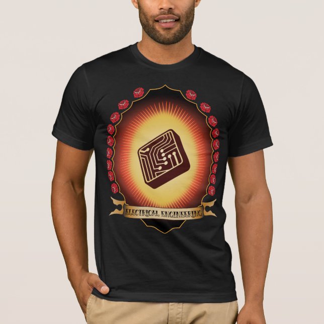 Camiseta Ingeniería eléctrica Mandorla (Anverso)