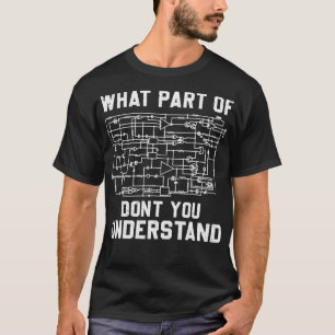 Camiseta Ingeniería eléctrica, ¿qué parte de ti no está baj