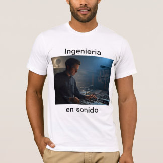 Camiseta Ingenieria en sonido