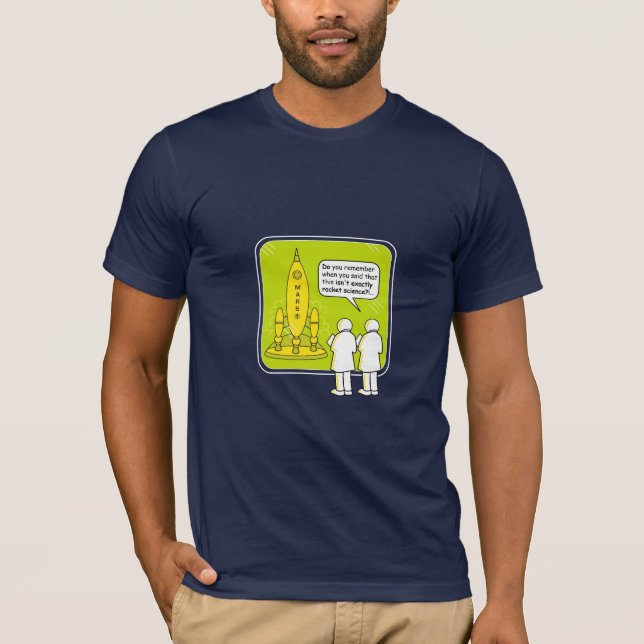 Camiseta Ingeniería espacial (Anverso)