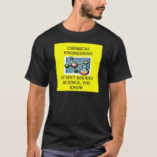 Camiseta ingeniería espacial de la ingeniería química