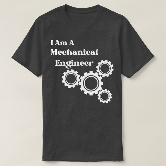 Camiseta Ingeniería mecánica (Diseño del anverso)