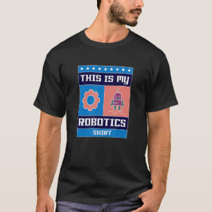 Camiseta Ingeniería mecánica de robots de ingeniería robóti