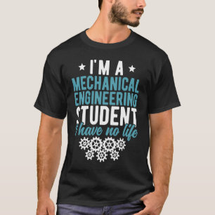 Camiseta Ingeniería Mecánica Estudiante Futuro Mecánico E
