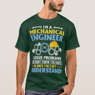 Camiseta Ingeniería Mecánica Soy Ingeniero Mecánico