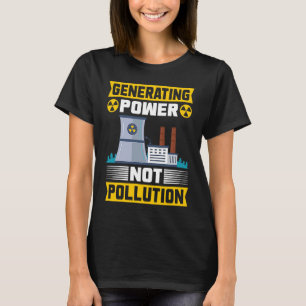 Camiseta Ingeniería nuclear Energía nuclear