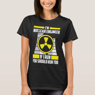 Camiseta Ingeniería nuclear Estudiante Técnico Nuclear