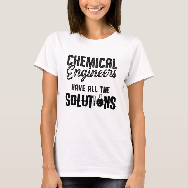 Camiseta Ingeniería química (Anverso)